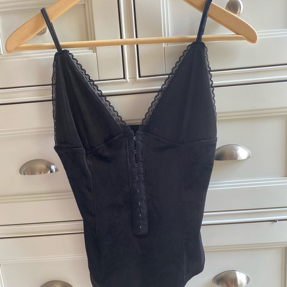 NEW velvet forever 21 bodysuit with tags
